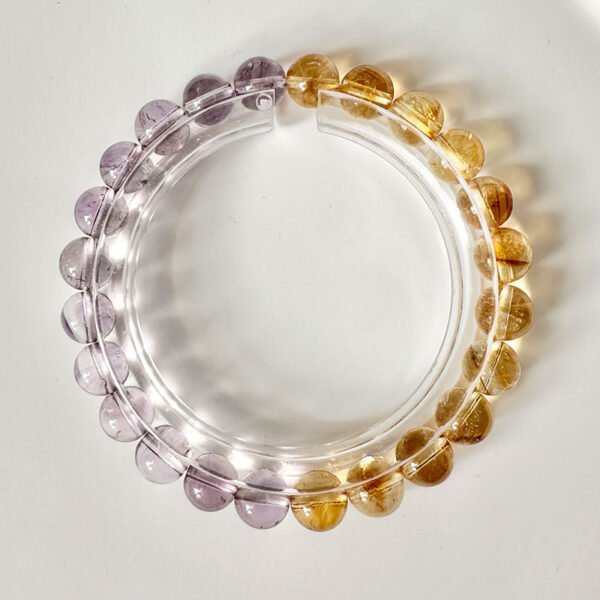 Amethyst x Citrine｜Spiritual Wealth DNA｜High-Frequency Crystal Symbiosis(A1012)
