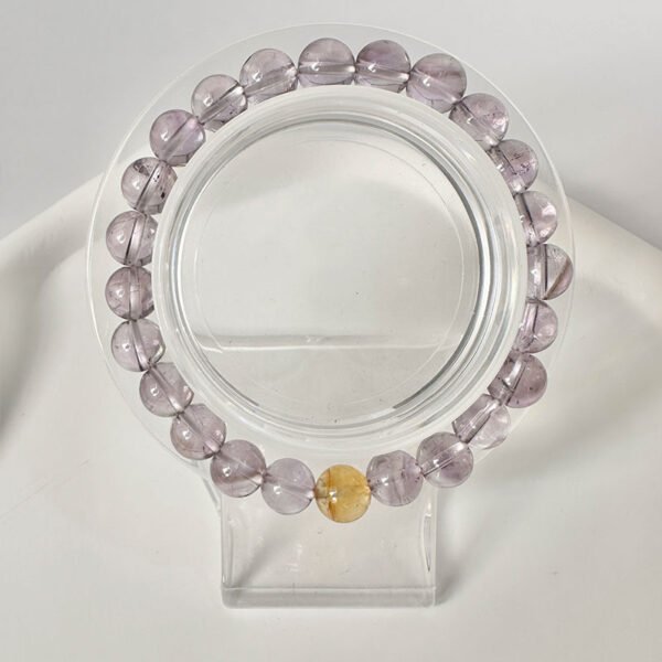 Amethyst x Citrine｜Spiritual Wealth DNA｜High-Frequency Crystal Symbiosis(A1022) - Image 4
